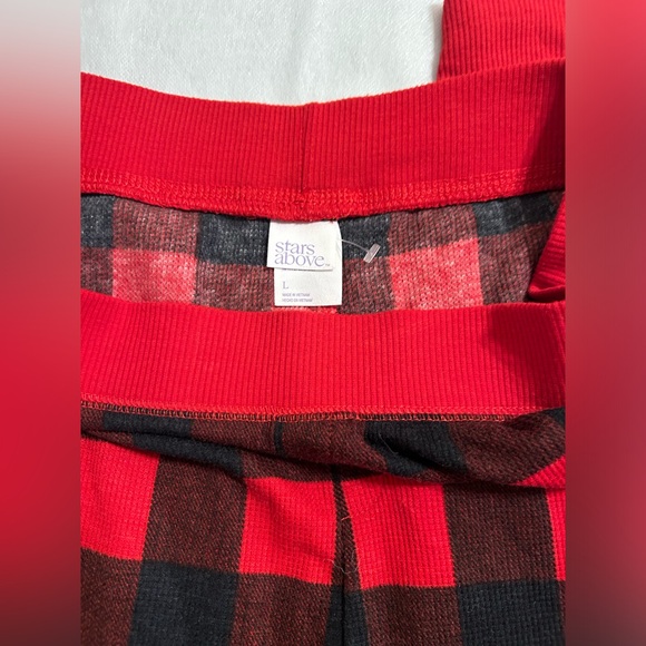 Stars Above women’s Buffalo Plaid pajama. Sz.L - Picture 5 of 6
